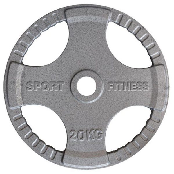 DISCOS OLIMPICOS 20KG - 2" CON AGARRE