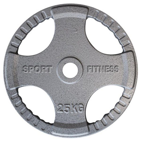 DISCOS OLIMPICOS 25KG - 2" CON AGARRE