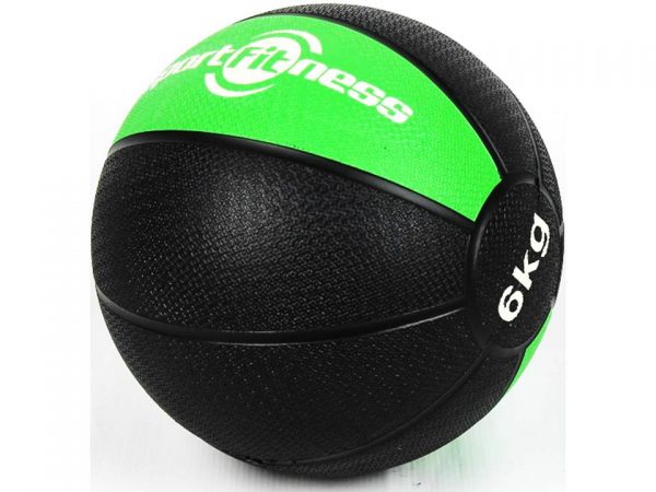 BALON MEDICINAL 6KG NEGRO/VERDE