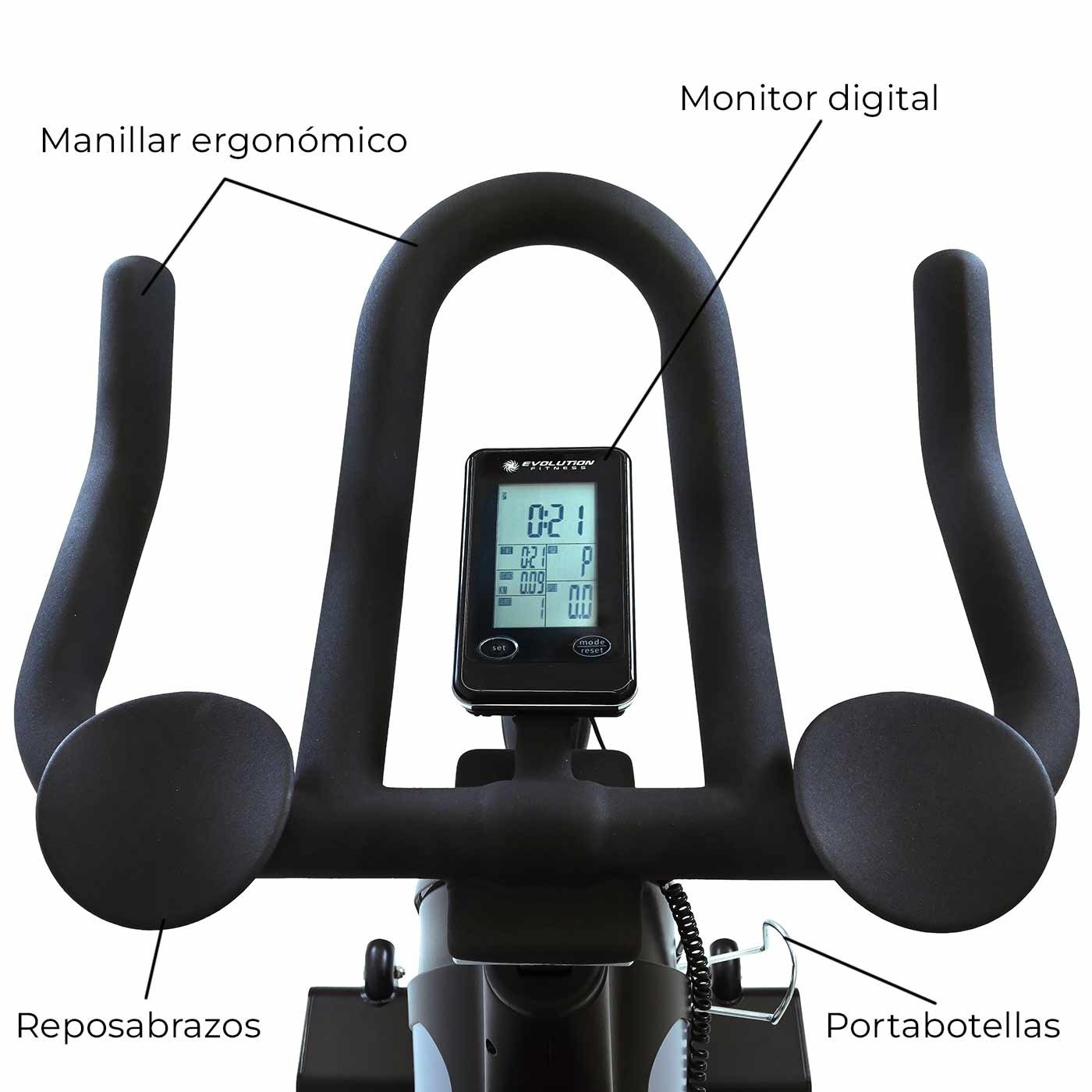 BICICLETA DE SPINNING EVO S17