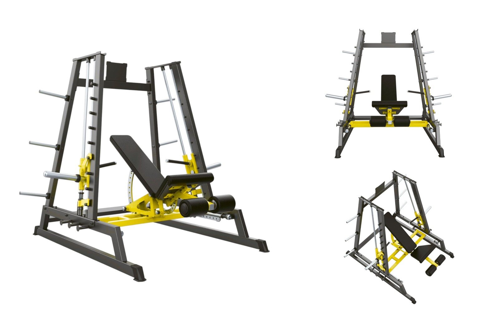 MÁQUINA DE PECHO MULTIPOSICIÓN - SMITH DE SUPERIOR